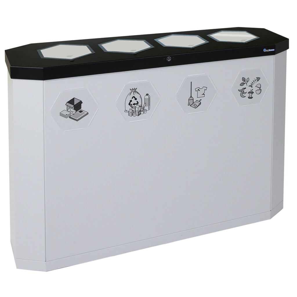 Imagen del producto: Cubo de residuos stumpf® Sixco 4 swing gris claro