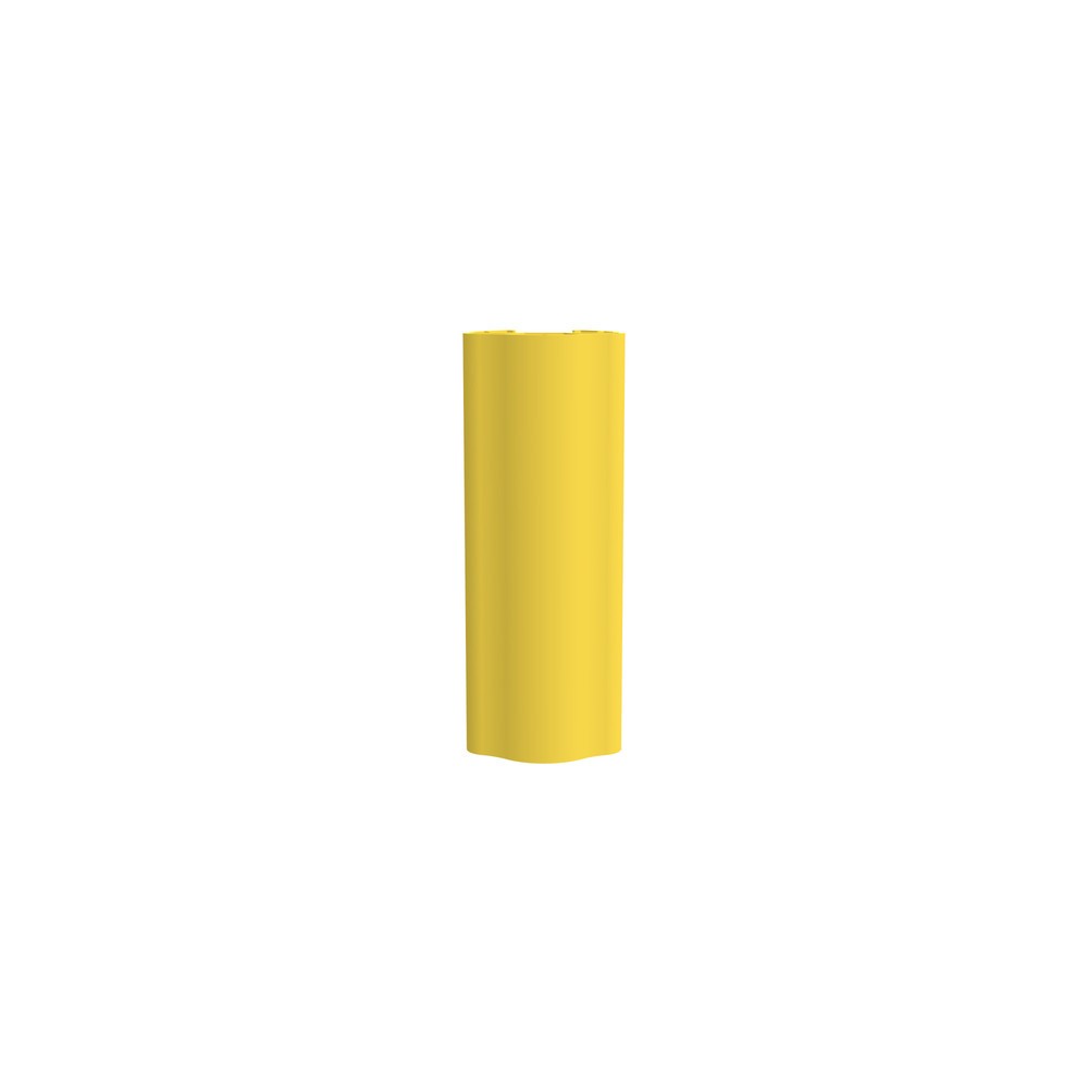 Número de imagen del producto 1: Protección anticolisión Dancop d-flexx para estanterías Alfa, fabricada en plástico, medidas interiores HxA 400 x 100-125 mm