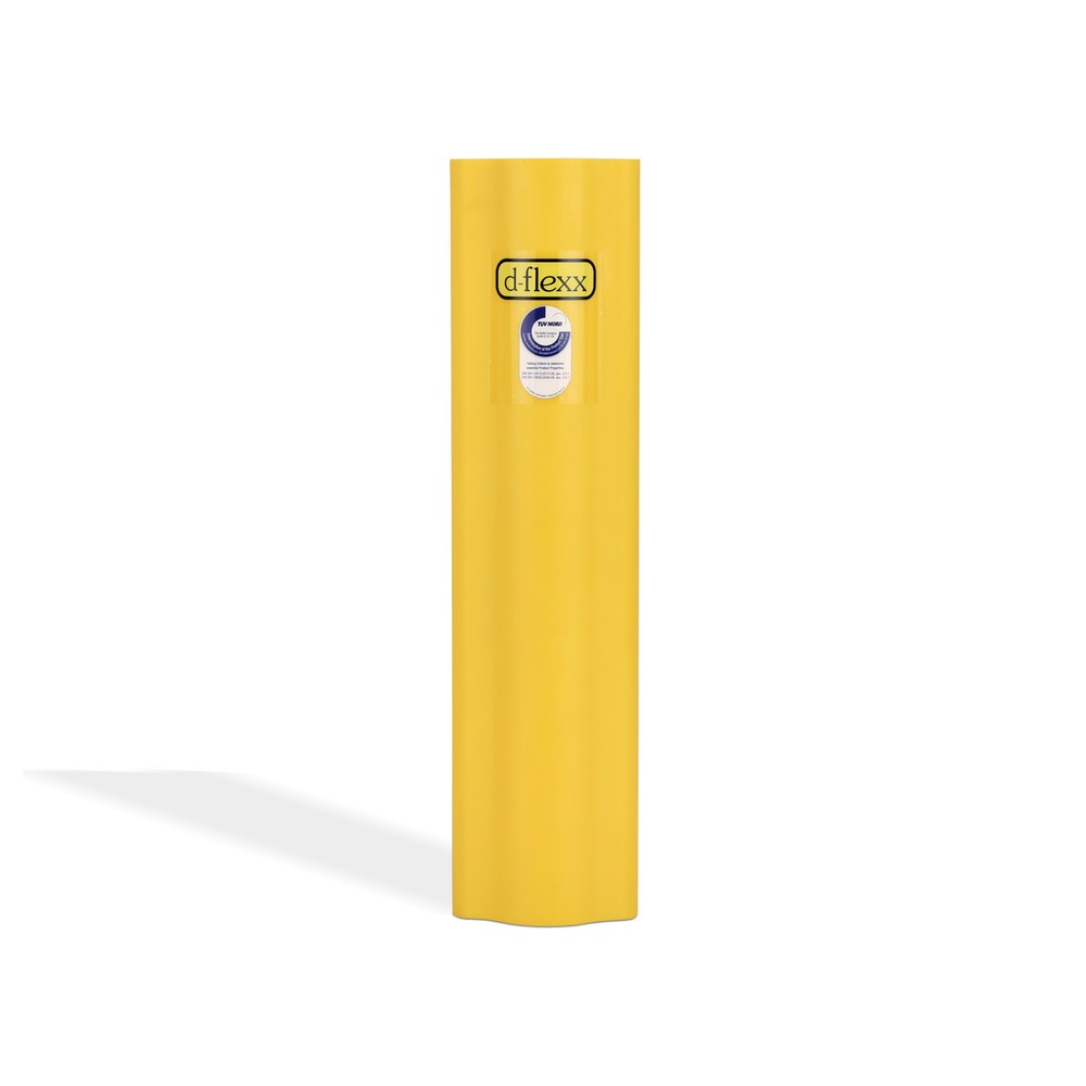 Número de imagen del producto 1: Protección anticolisión Dancop d-flexx para estanterías Alfa, fabricada en plástico, medidas interiores HxA 600 x 100-125 mm