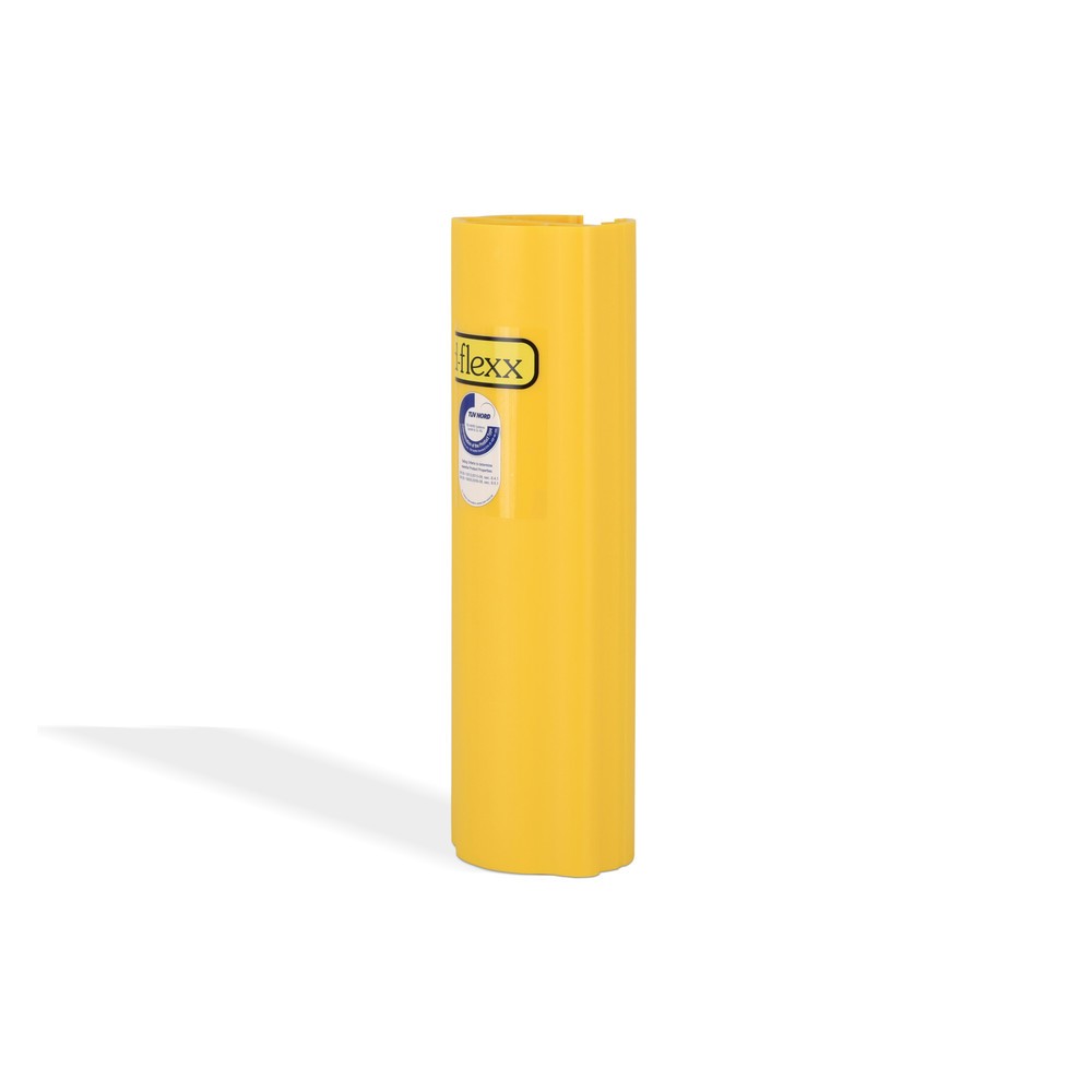 Número de imagen del producto 2: Protección anticolisión Dancop d-flexx para estanterías Alfa, fabricada en plástico, medidas interiores HxA 400 x 75-99 mm
