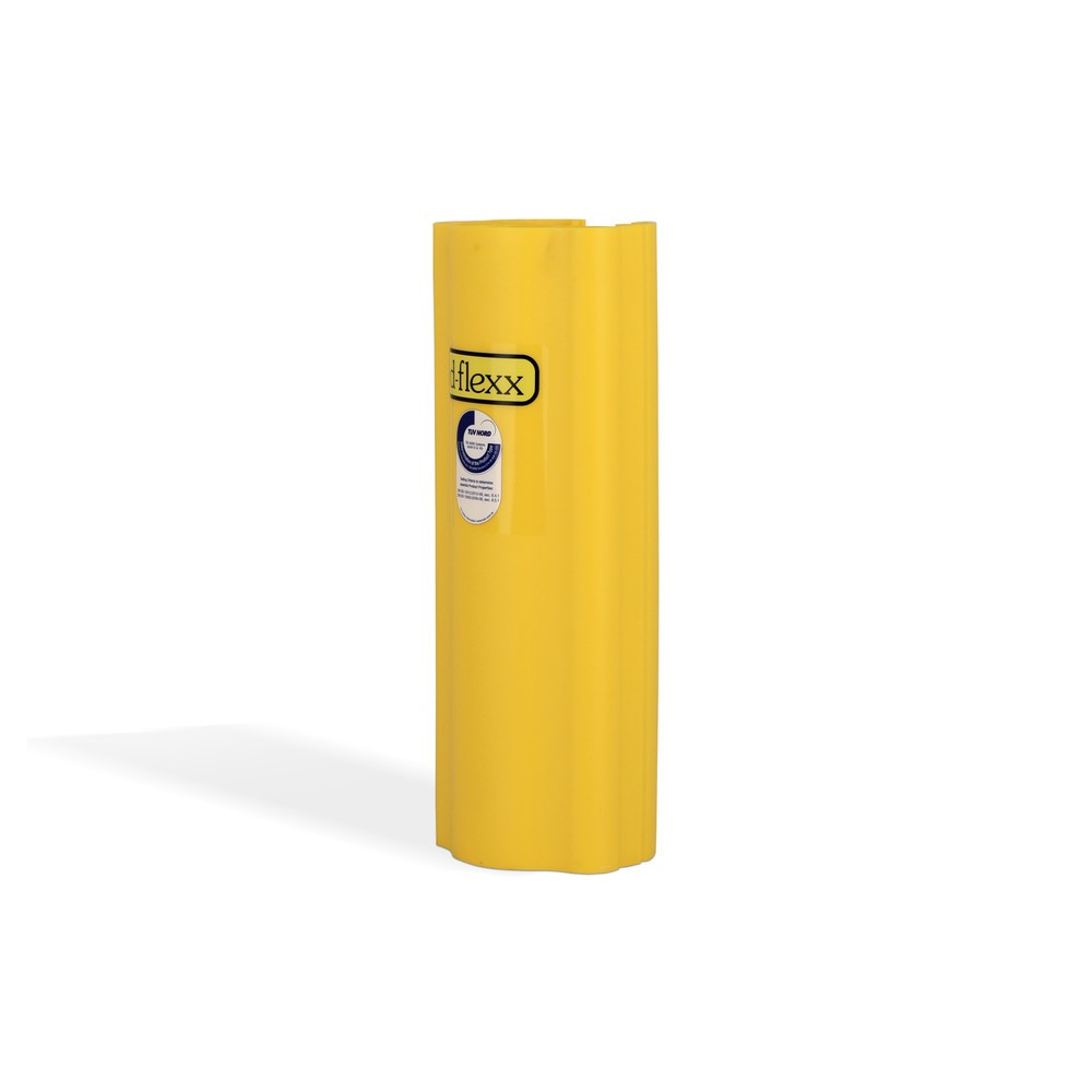 Número de imagen del producto 2: Protección anticolisión Dancop d-flexx para estanterías Alfa, fabricada en plástico, medidas interiores HxA 400 x 100-125 mm