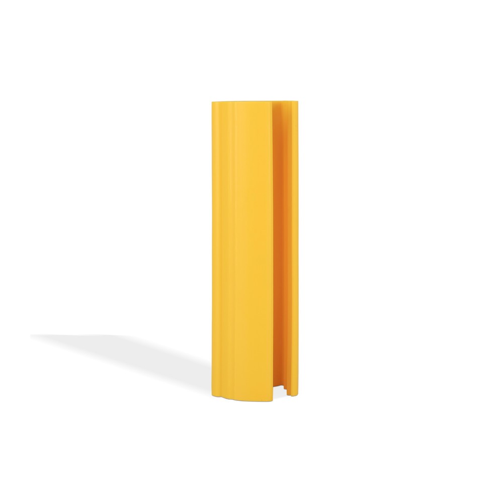 Número de imagen del producto 4: Protección anticolisión Dancop d-flexx para estanterías Alfa, fabricada en plástico, medidas interiores HxA 400 x 75-99 mm