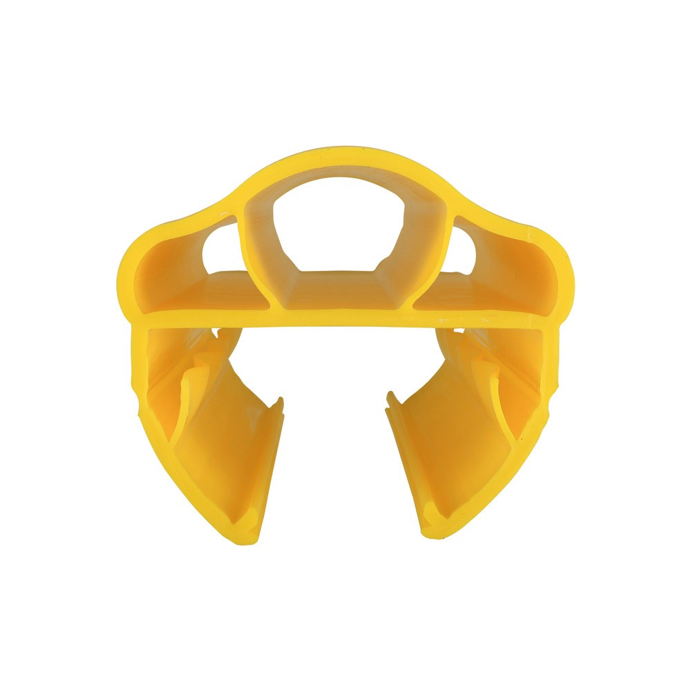 Número de imagen del producto 9: Protección anticolisión Dancop d-flexx para estanterías Alfa, fabricada en plástico, medidas interiores HxA 400 x 100-125 mm
