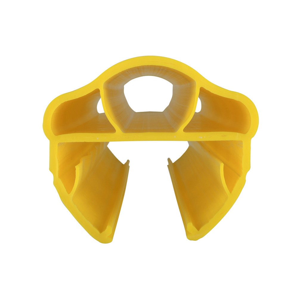 Número de imagen del producto 9: Protección anticolisión Dancop d-flexx para estanterías Alfa, fabricada en plástico, medidas interiores HxA 600 x 100-125 mm