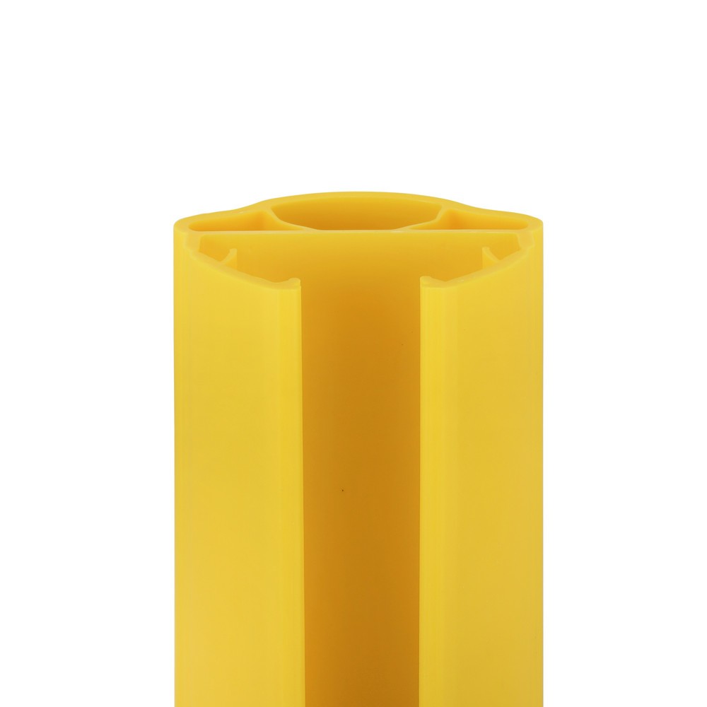 Número de imagen del producto 10: Protección anticolisión Dancop d-flexx para estanterías Alfa, fabricada en plástico, medidas interiores HxA 400 x 75-99 mm