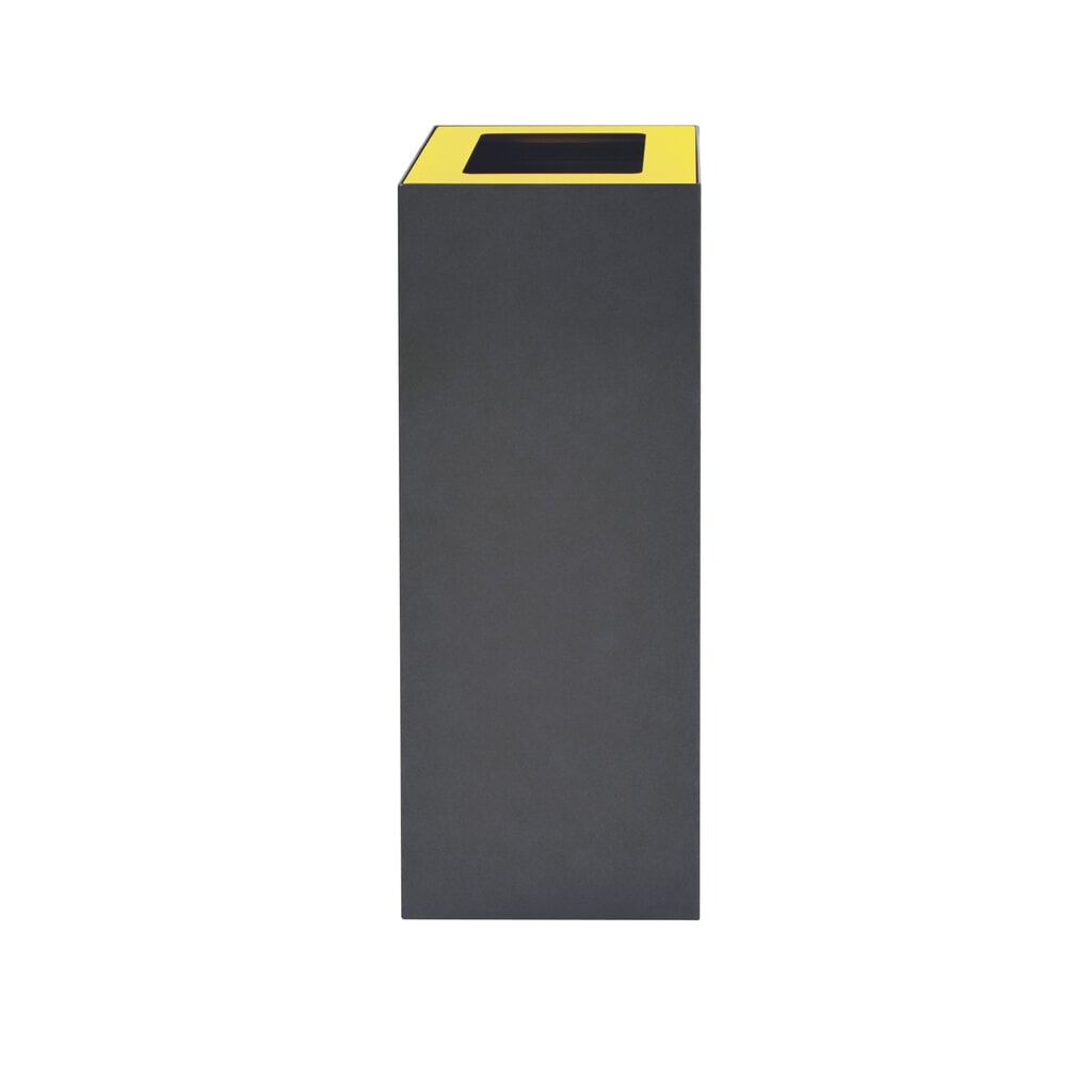 Tapa para sistema modular de clasificación de residuos, 60 litros, amarillo Número de imagen del producto 2: Tapa para sistema modular de clasificación de residuos, 60 litros, amarillo