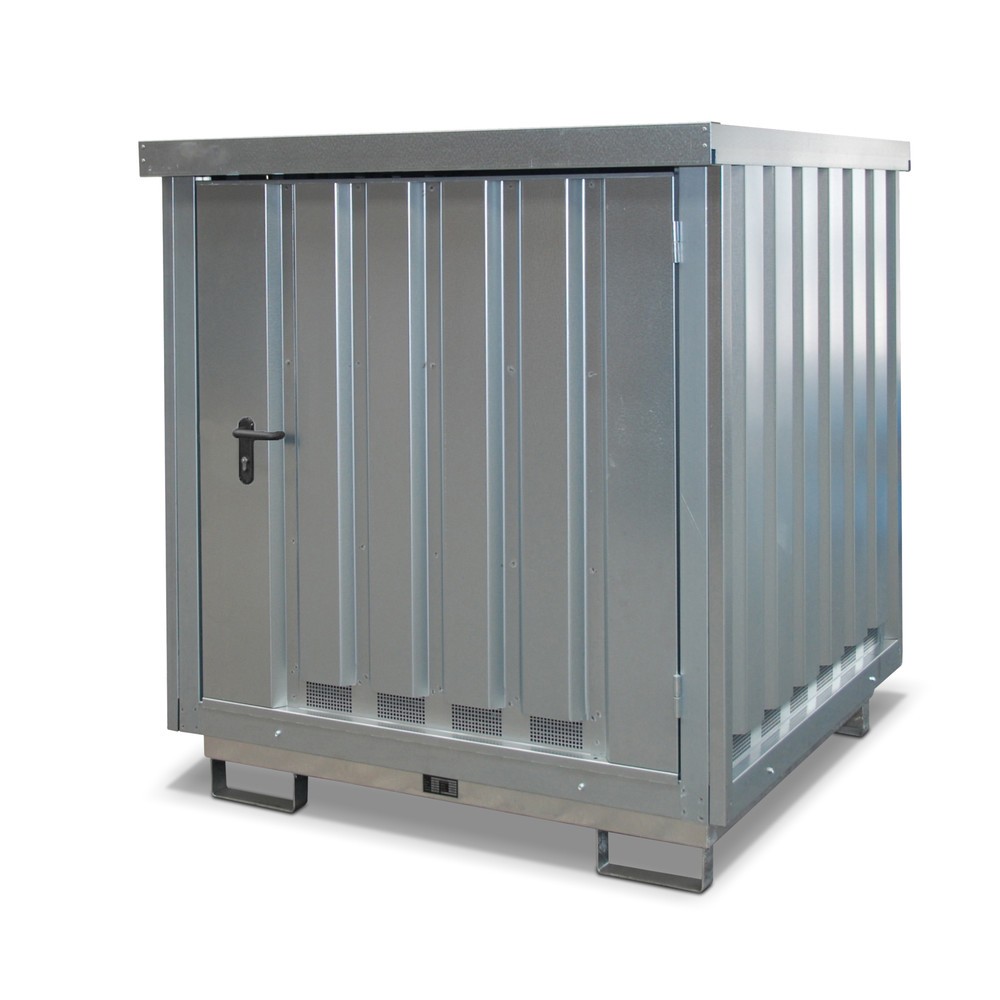Imagen del producto: Depósito de sustancias peligrosas GD-E 4, con cuba de contención, galvanizado