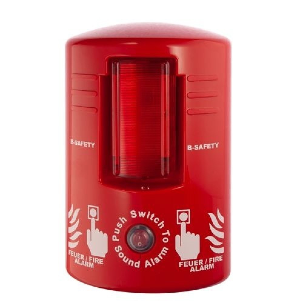 Imagen del producto: Detector de incendios local B-Safety TOP ALARM, con sirena y luz de flash