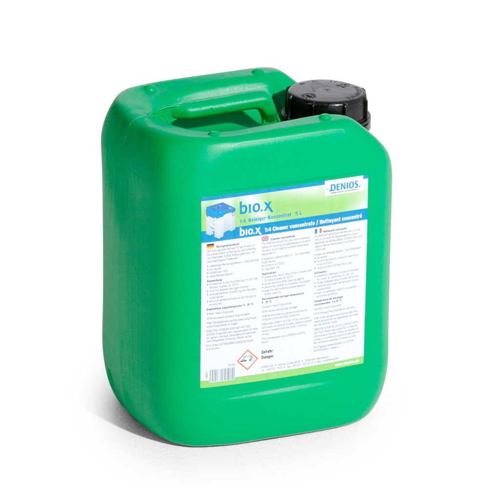 Imagen del producto: detergente bio.x concentrado, bidón de 5 litros