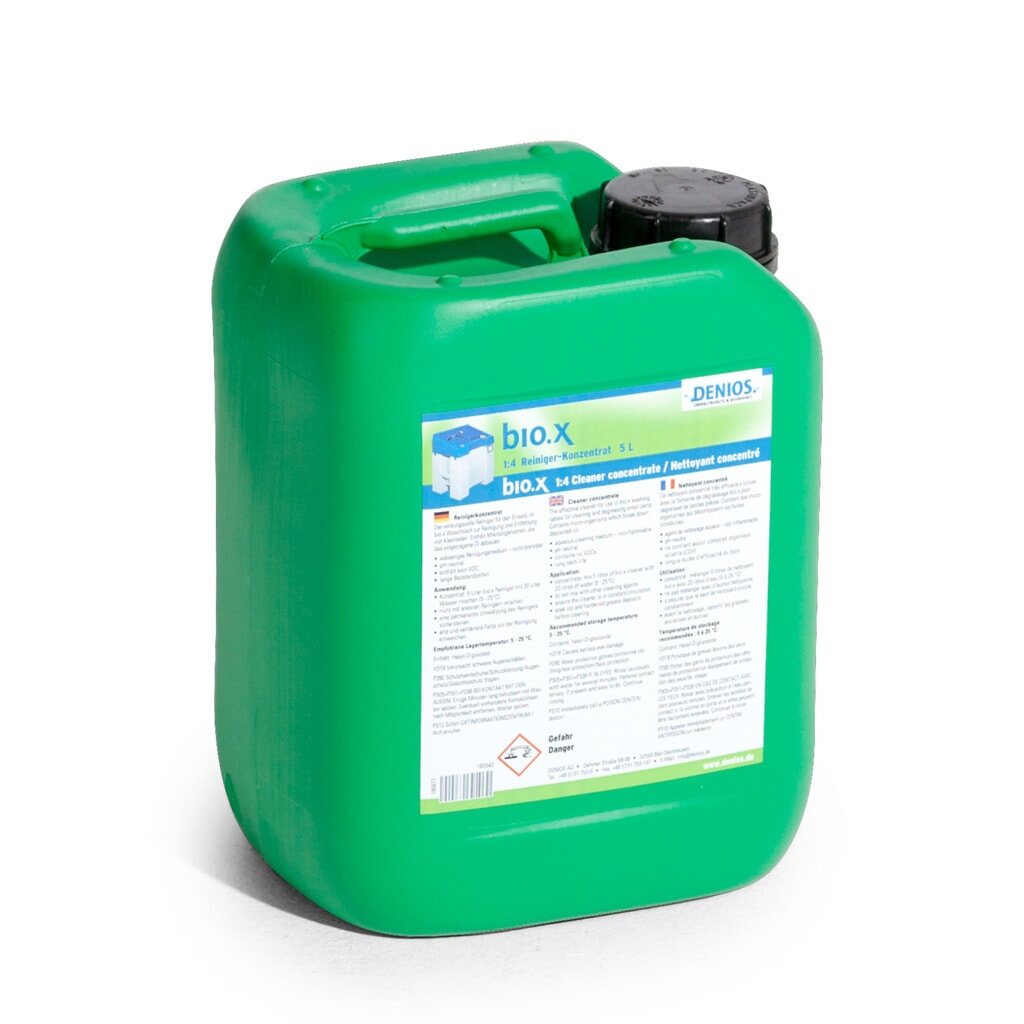 detergente bio.x concentrado, bidón de 5 litros Imagen del producto: detergente bio.x concentrado, bidón de 5 litros