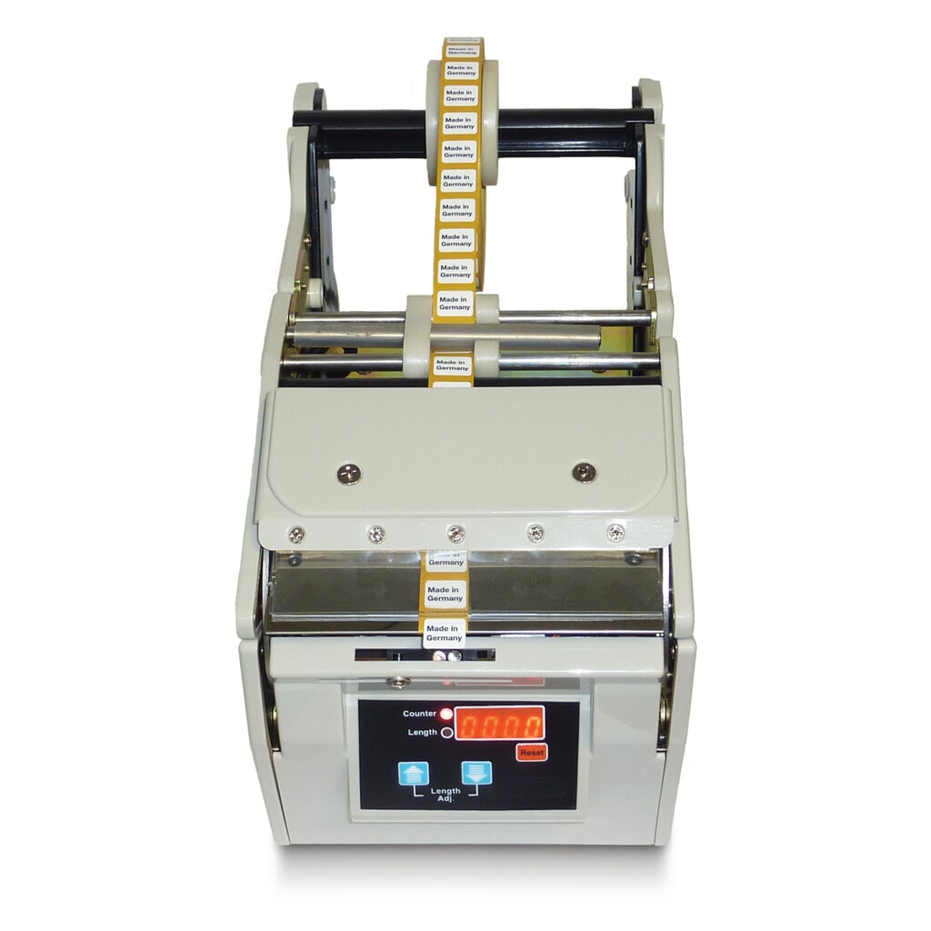 Dispensador automático de etiquetas, longitud de etiquetas 4-450 mm Número de imagen del producto 2: Dispensador automático de etiquetas, longitud de etiquetas 4-450 mm