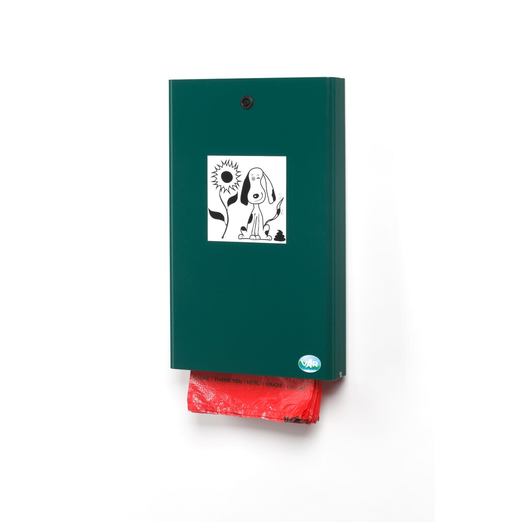 Imagen del producto: Dispensador de bolsas de residuo para perros VAR® DS 2, verde musgo