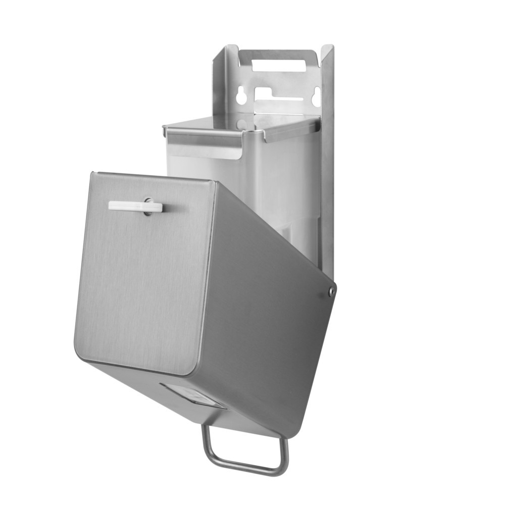 Número de imagen del producto 4: Dispensador de jabón y desinfectante Air-Wolf para 250 ml, acero inoxidable cepillado
