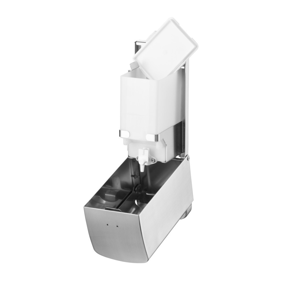 Número de imagen del producto 2: Dispensador de jabón y desinfectante Air-Wolf serie Alpha, acero inoxidable cepillado