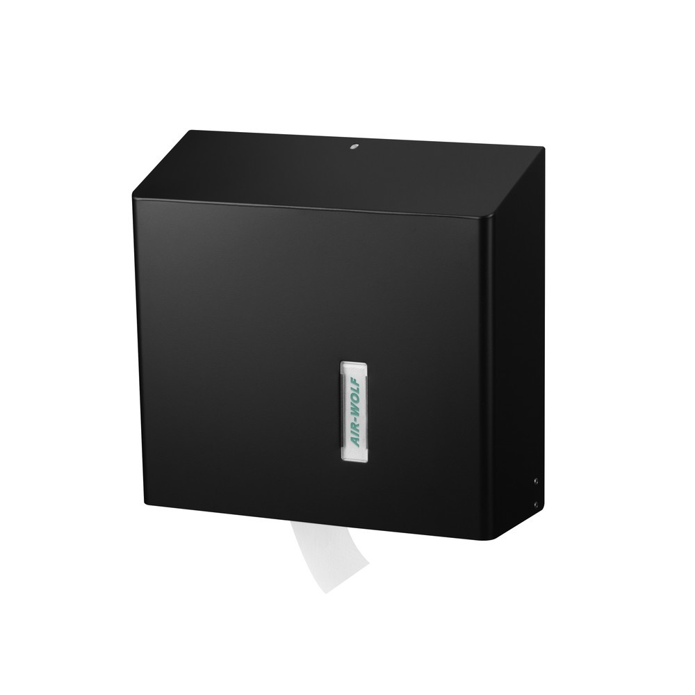 Imagen del producto: Dispensador de papel de WC Air-Wolf, negro