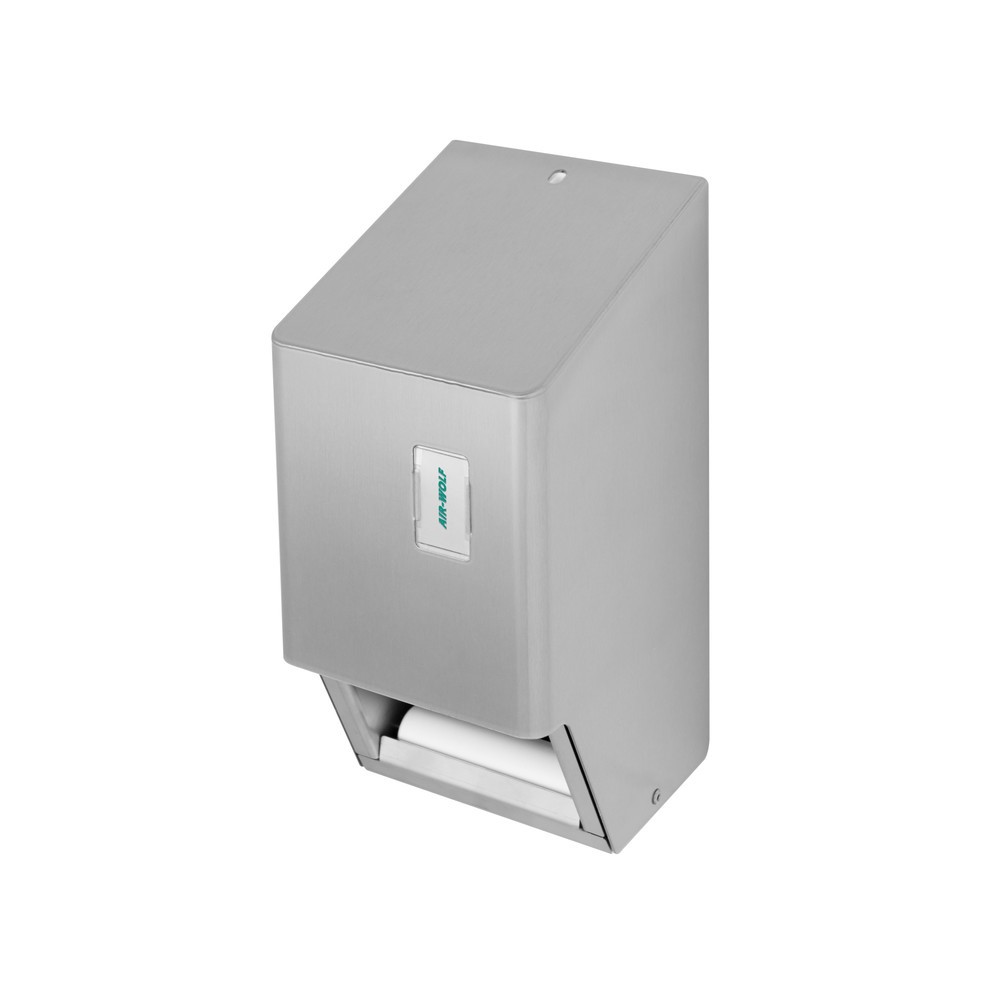 Número de imagen del producto 6: Dispensador de papel de WC para 2 rollos domésticos, de acero inoxidable cepillado