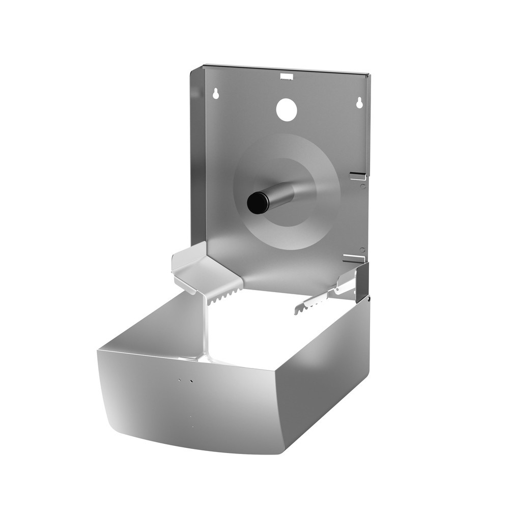 Número de imagen del producto 4: Dispensador de rollos grandes Air-Wolf para 1 rollo grande, acero inoxidable cepillado