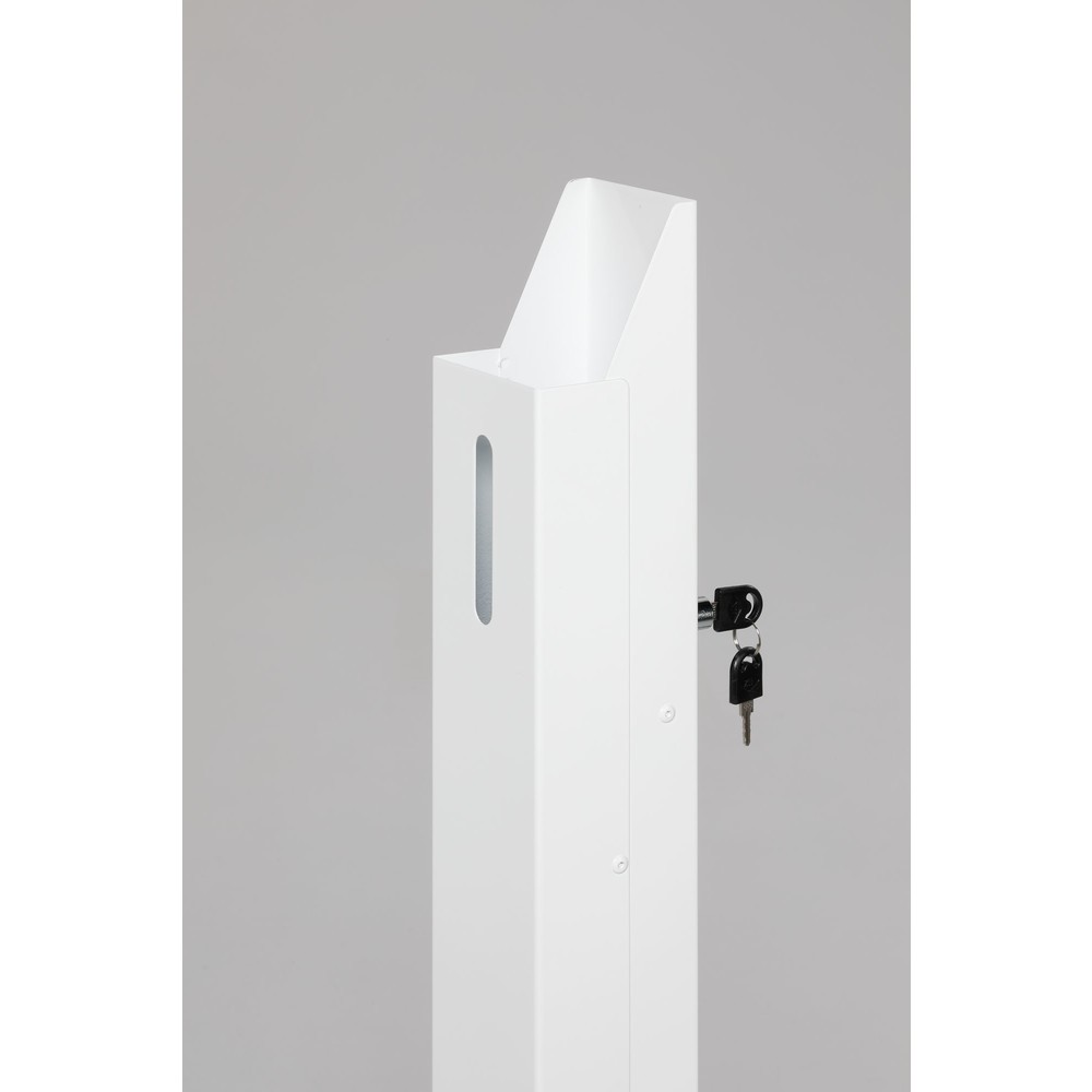 Número de imagen del producto 2: Dispensador de desinfección manual VAR® HDS 105, montado en el suelo, sin dispensador, blanco
