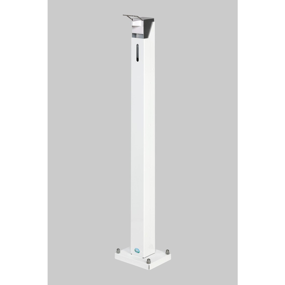 Número de imagen del producto 1: Dispensador desinfectante de manos VAR® HDS 105, montado en el suelo, con dispensador, blanco