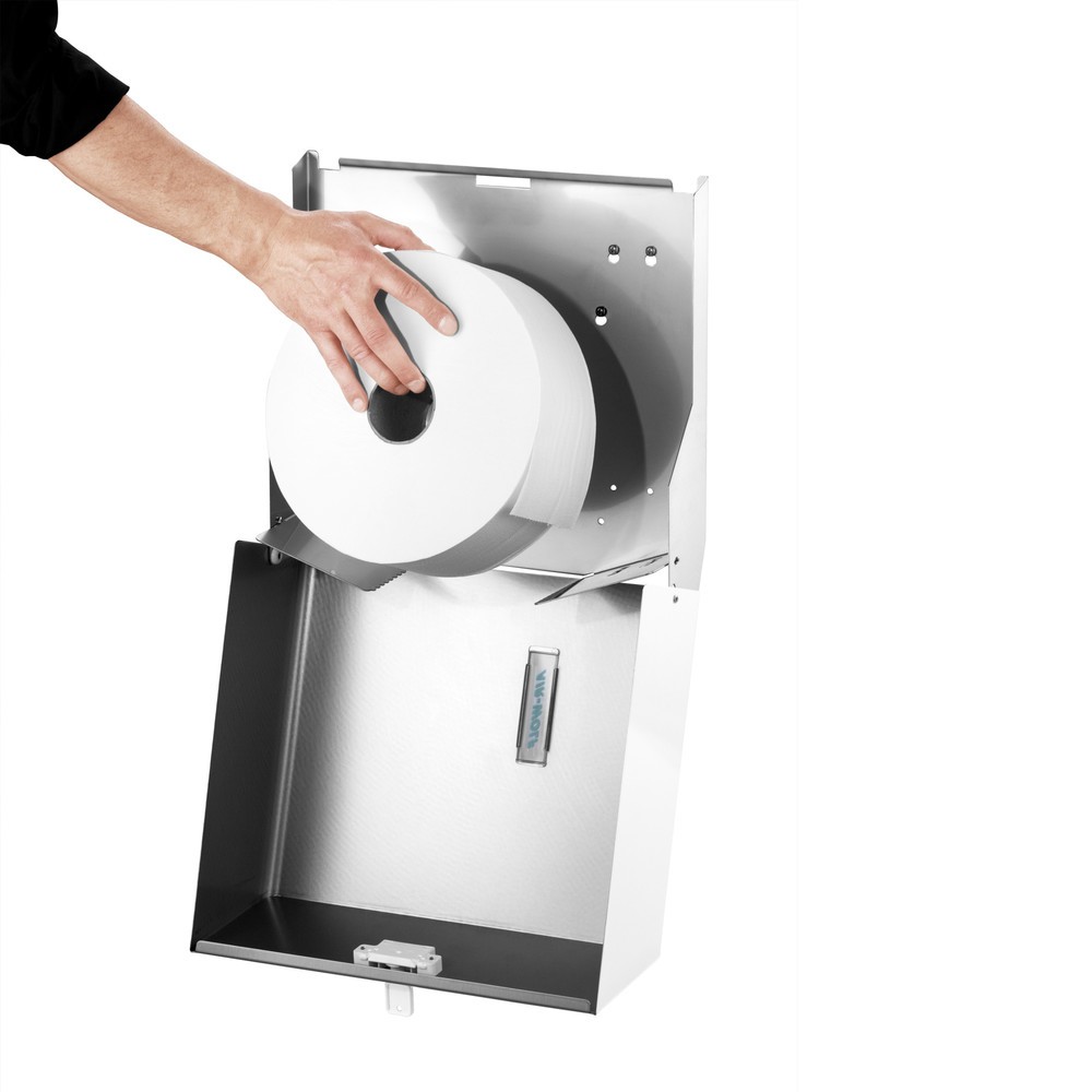 Número de imagen del producto 2: Dispensador doble de rollos Air-Wolf, blanco