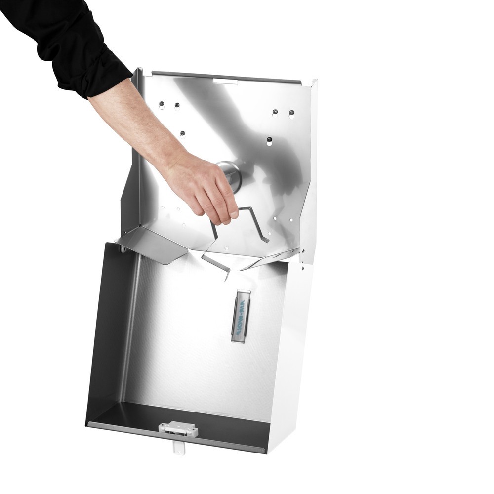 Número de imagen del producto 3: Dispensador doble de rollos Air-Wolf, blanco