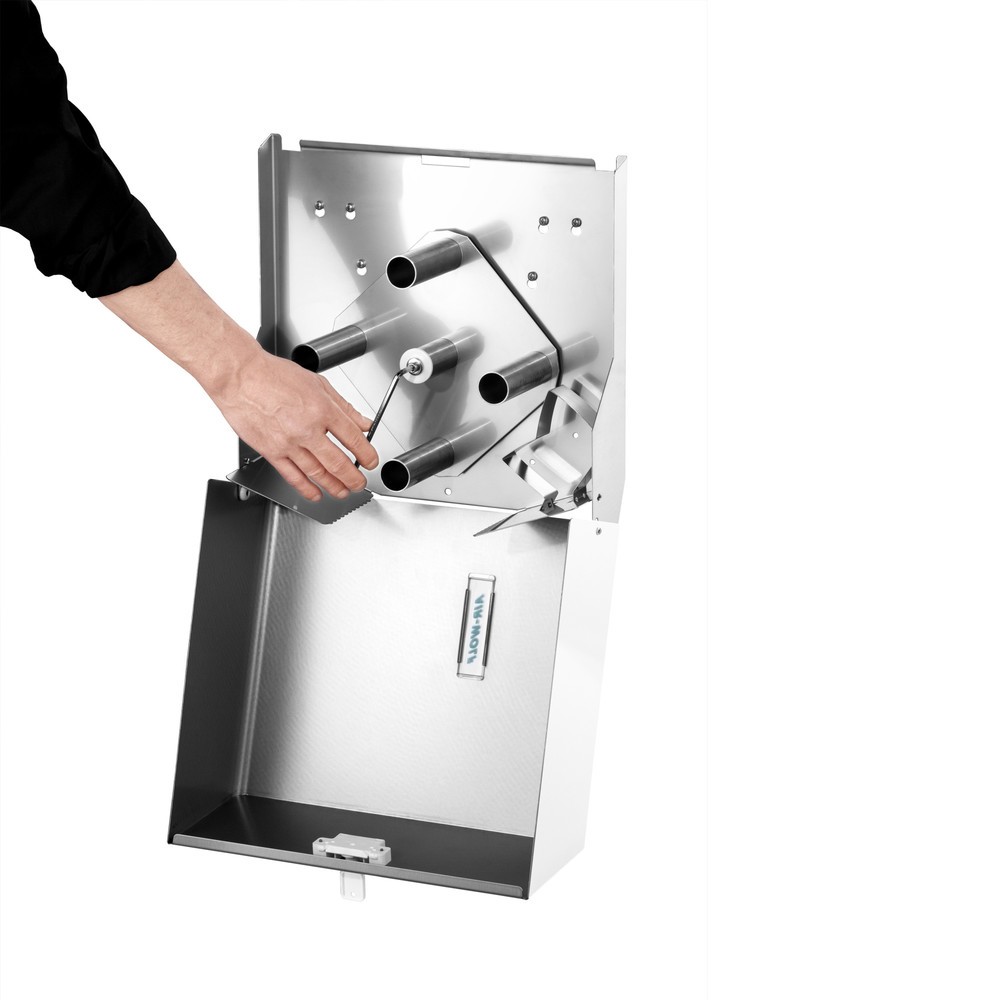 Número de imagen del producto 5: Dispensador doble de rollos Air-Wolf, blanco