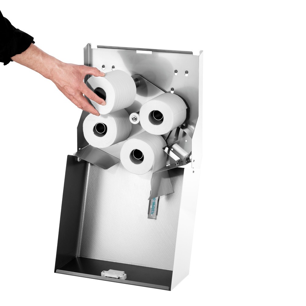 Número de imagen del producto 6: Dispensador doble de rollos Air-Wolf, blanco