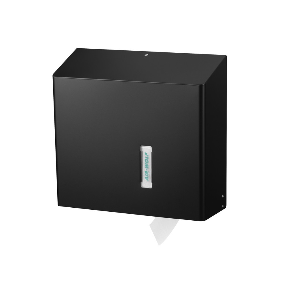Imagen del producto: Dispensador doble de rollos Air-Wolf, negro