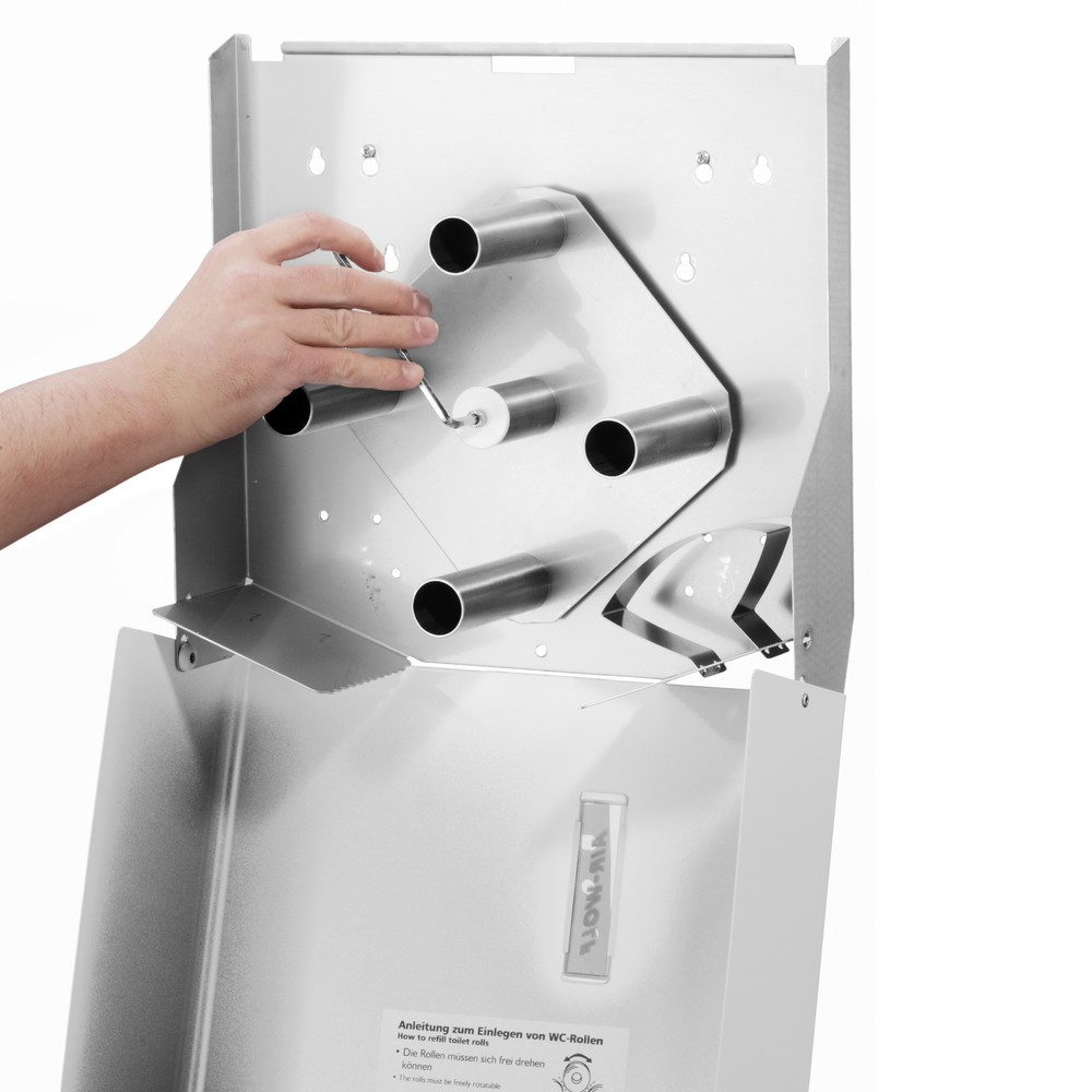Número de imagen del producto 3: Dispensador doble de rollos Air-Wolf serie Omega