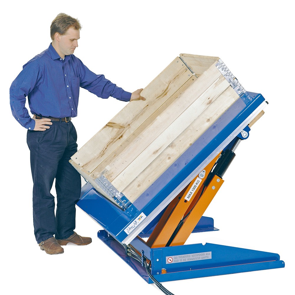 Número de imagen del producto 2: Dispositivos de inclinación de elevación EdmoLift® con plataforma en U, An x F 1.050 x 1.200 mm, capacidad de carga 1.500 kg