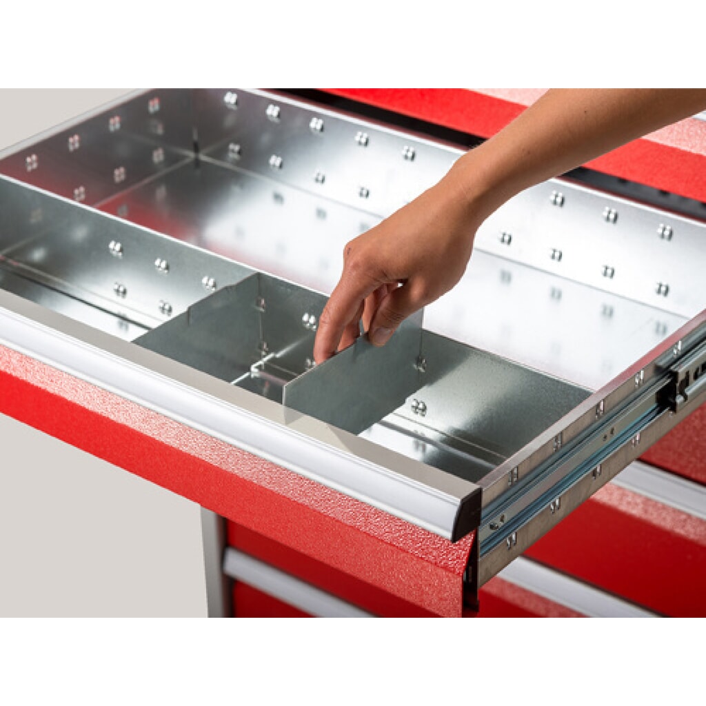 Número de imagen del producto 2: Tabique divisor insertado Bedrunka+Hirth para altura frontal 150 mm