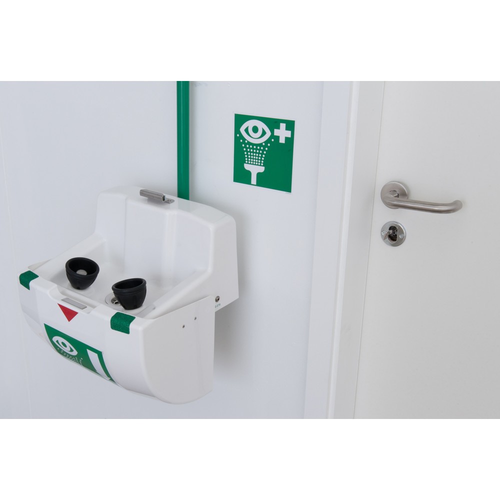 Número de imagen del producto 2: B-Safety ClassicLine - Lavabo de ducha de emergencia con tapa para ducha de emergencia, montaje en la pared