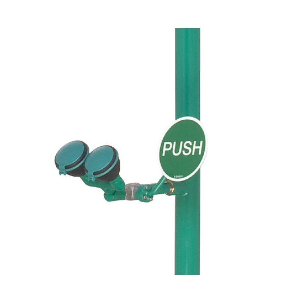 Número de imagen del producto 2: B-Safety ClassicLine Body Emergency Ducha Lavaojos para montaje en el suelo