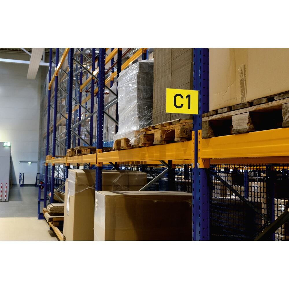 Número de imagen del producto 2: DURABLE Señalización para estanterías, señal magnética de pasillo, A5 horizontal