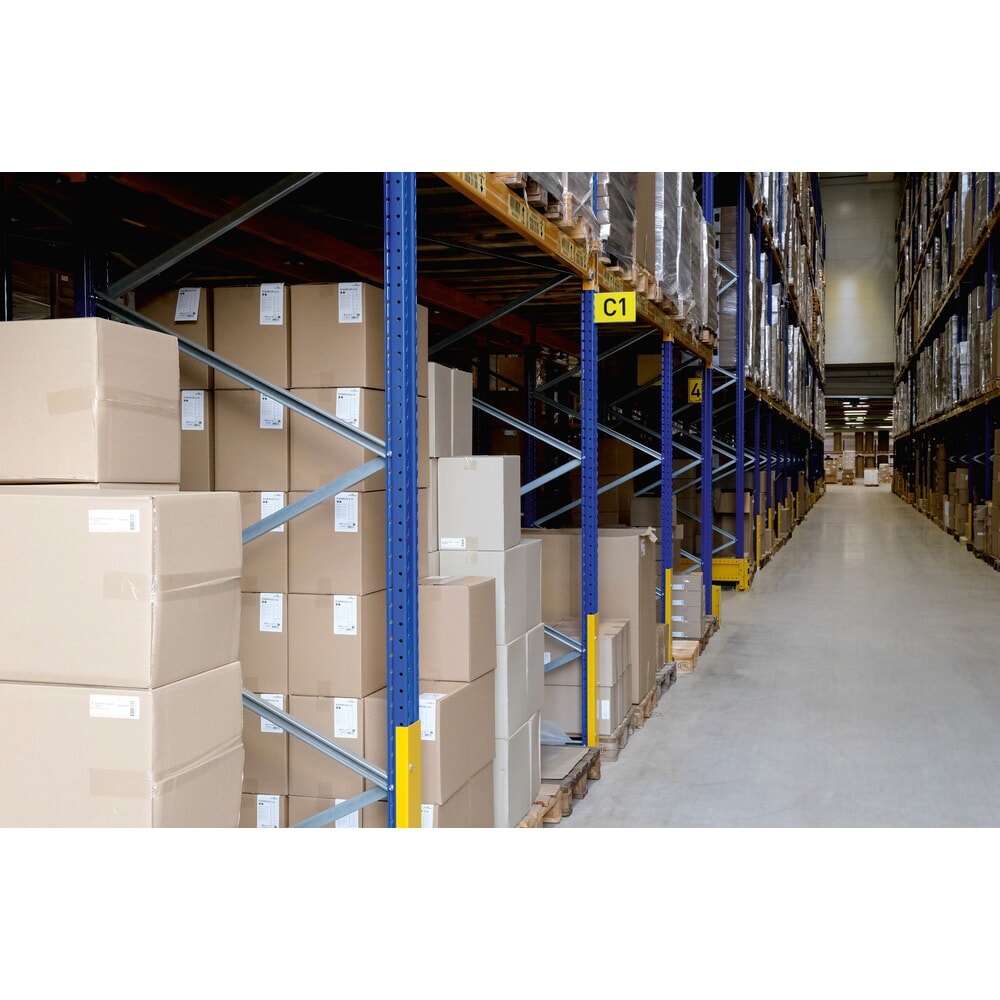 Número de imagen del producto 3: DURABLE Señalización para estanterías, señal magnética de pasillo, A5 horizontal