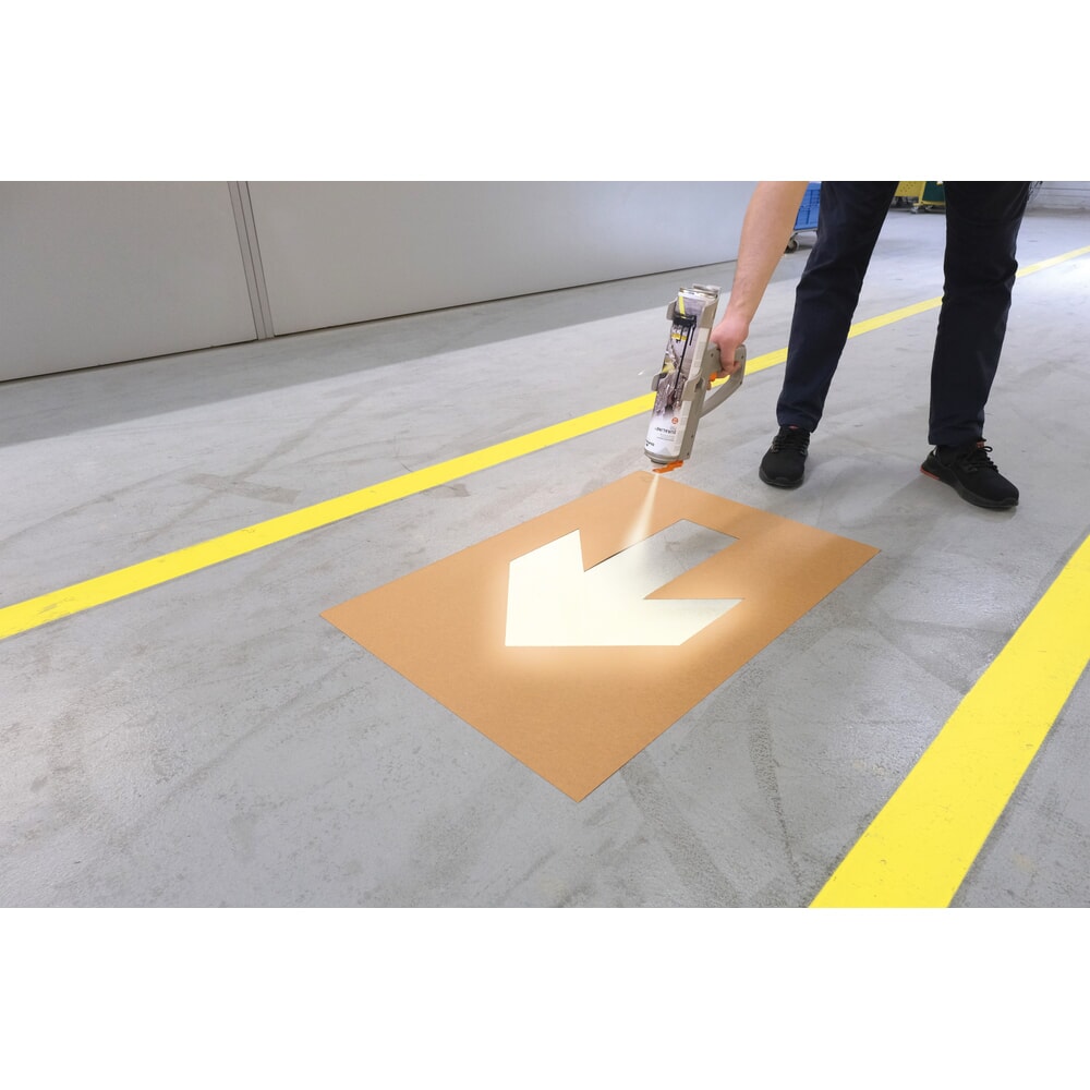 Número de imagen del producto 6: DURABLE pistola para marcado de suelos DURALINE® EasyMover, para marcado con plantillas