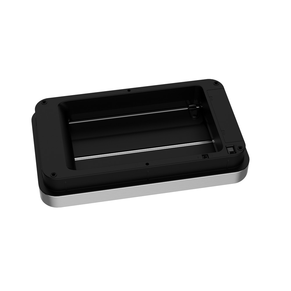 Número de imagen del producto 8: Cubo de residuos EKO Deluxe Phantom Sensor, 2 x 20 litros, acero inoxidable satinado