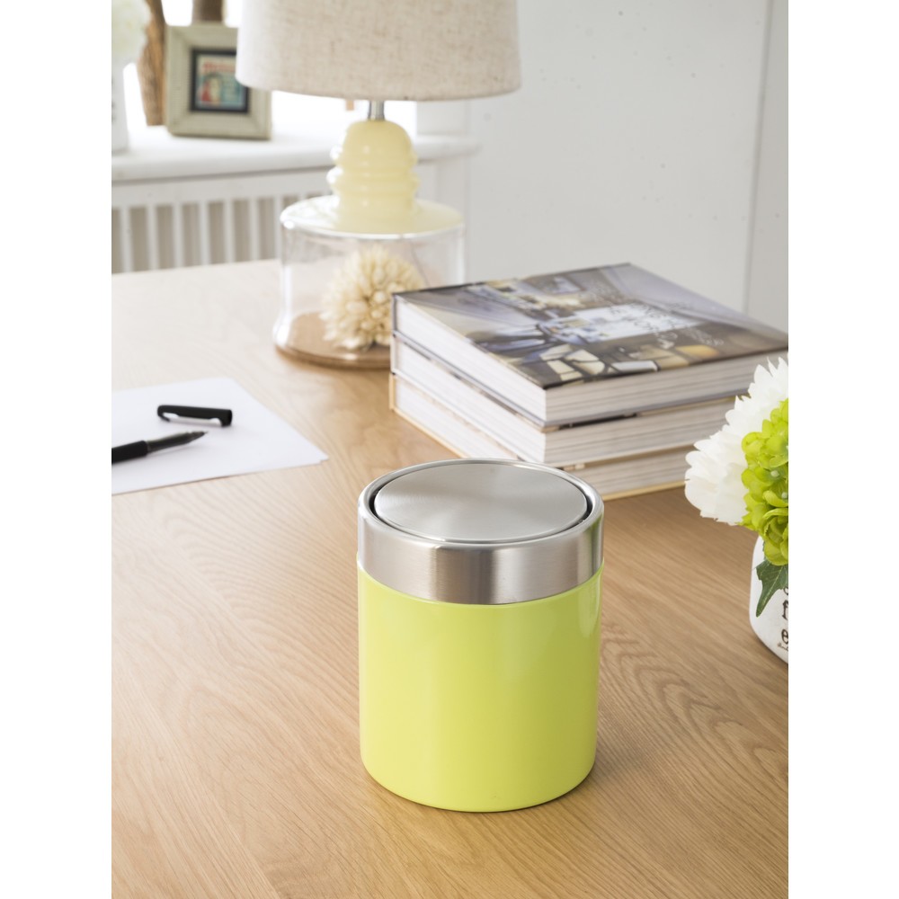 Número de imagen del producto 6: Cubo de residuos EKO Fandy, 1,5 litros, verde lima