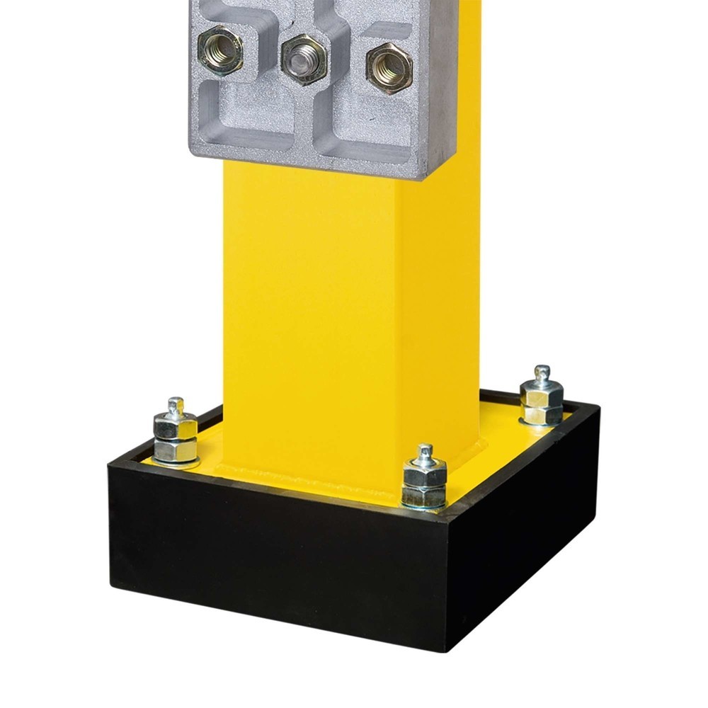 Número de imagen del producto 9: Poste de soporte para placas protectoras de perfil en C, aplicación en interiores, altura 465 mm