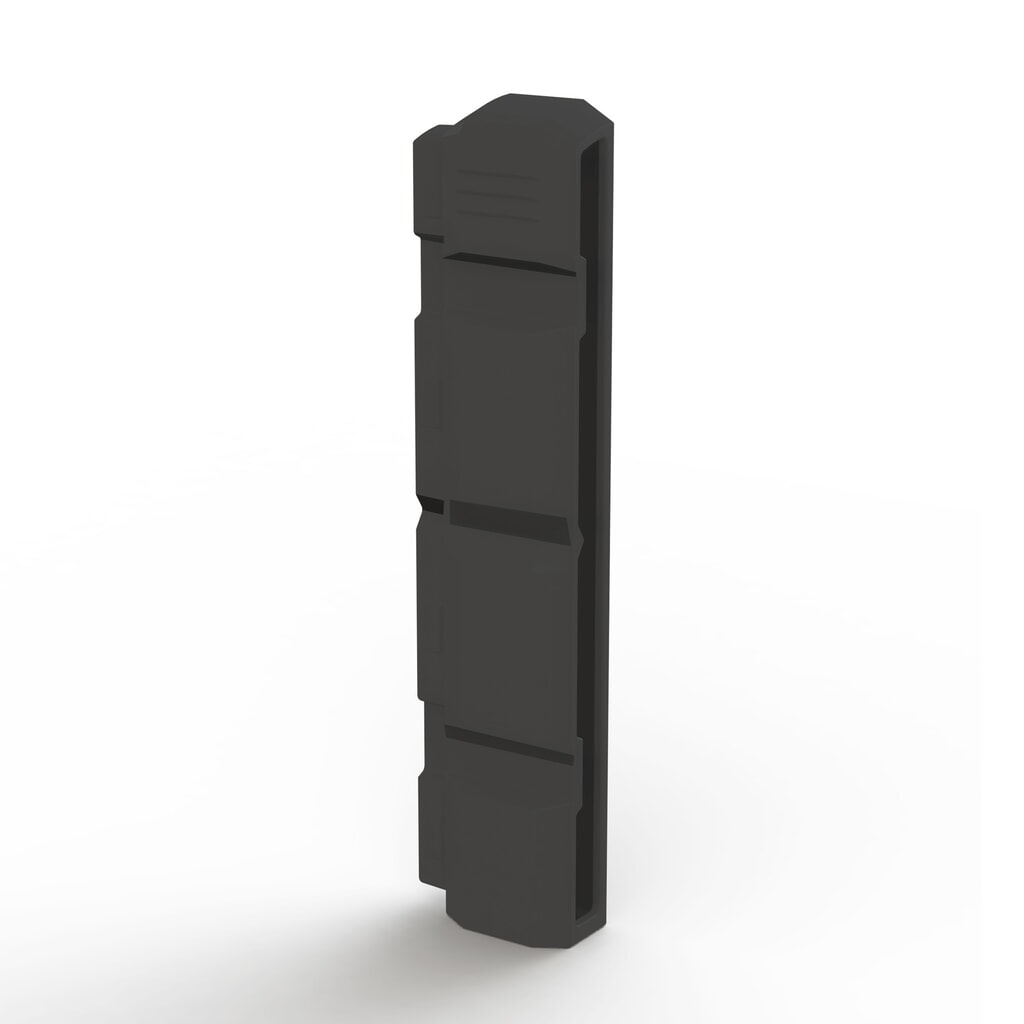 Elemento de extensión para protección anticolisión de columna MORAVIA, ancho 200 mm Número de imagen del producto 1: Elemento de extensión para protección anticolisión de columna MORAVIA, ancho 200 mm