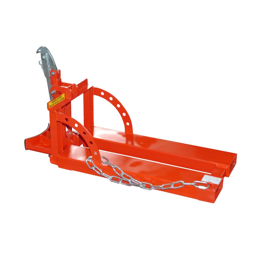 Número de imagen del producto 1: elevador de barril RS para barriles de acero de 60 litros, 1 barril, rojo fuego