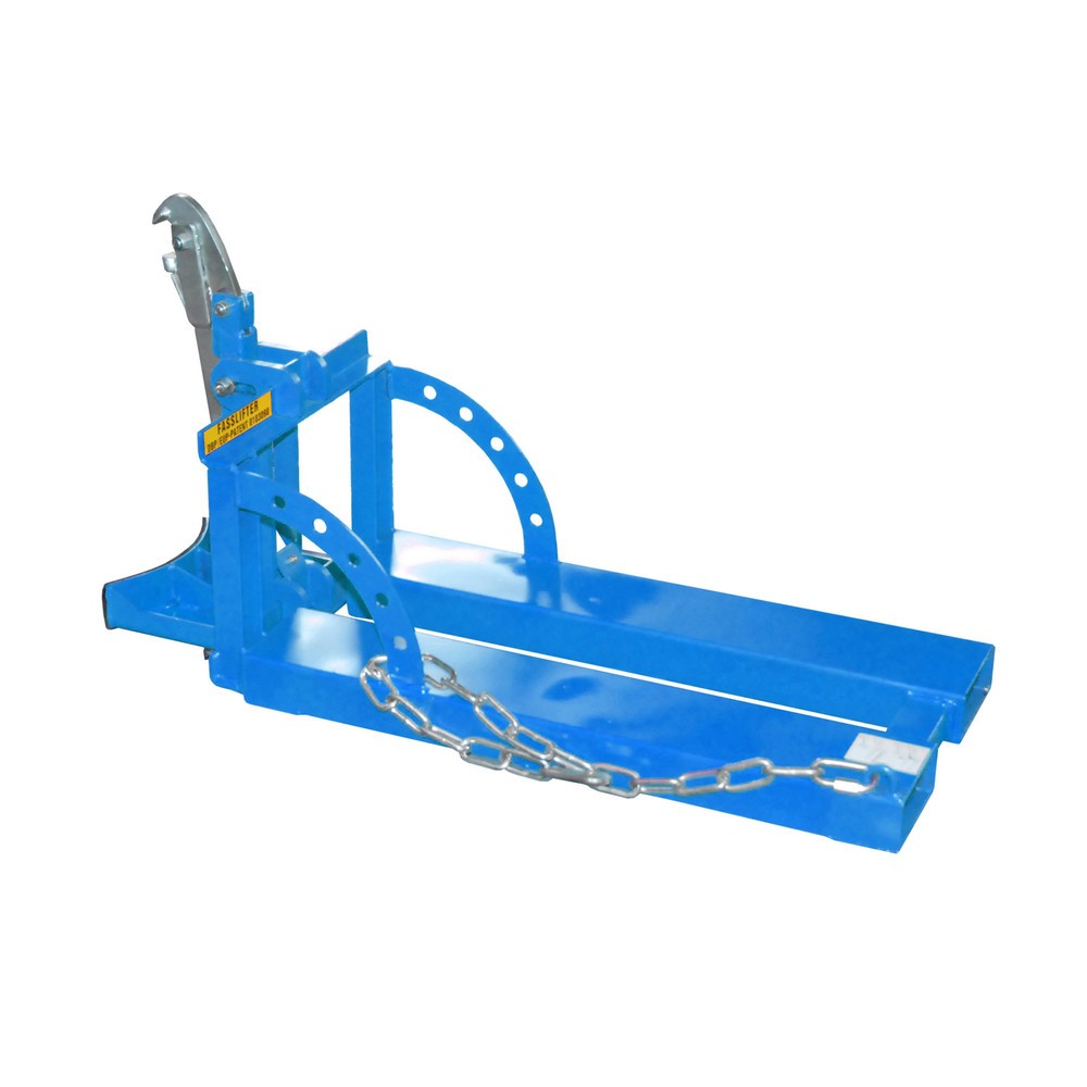 Imagen del producto: elevador de barril RS para bidones de acero de 60 litros, 1 barril, azul claro