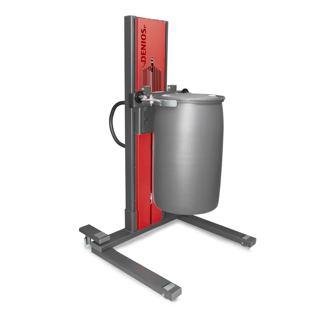 Imagen del producto: Elevador de bidones Secu Ex con grapa para bidones, ancho, altura de elevación máxima de 1.200 mm