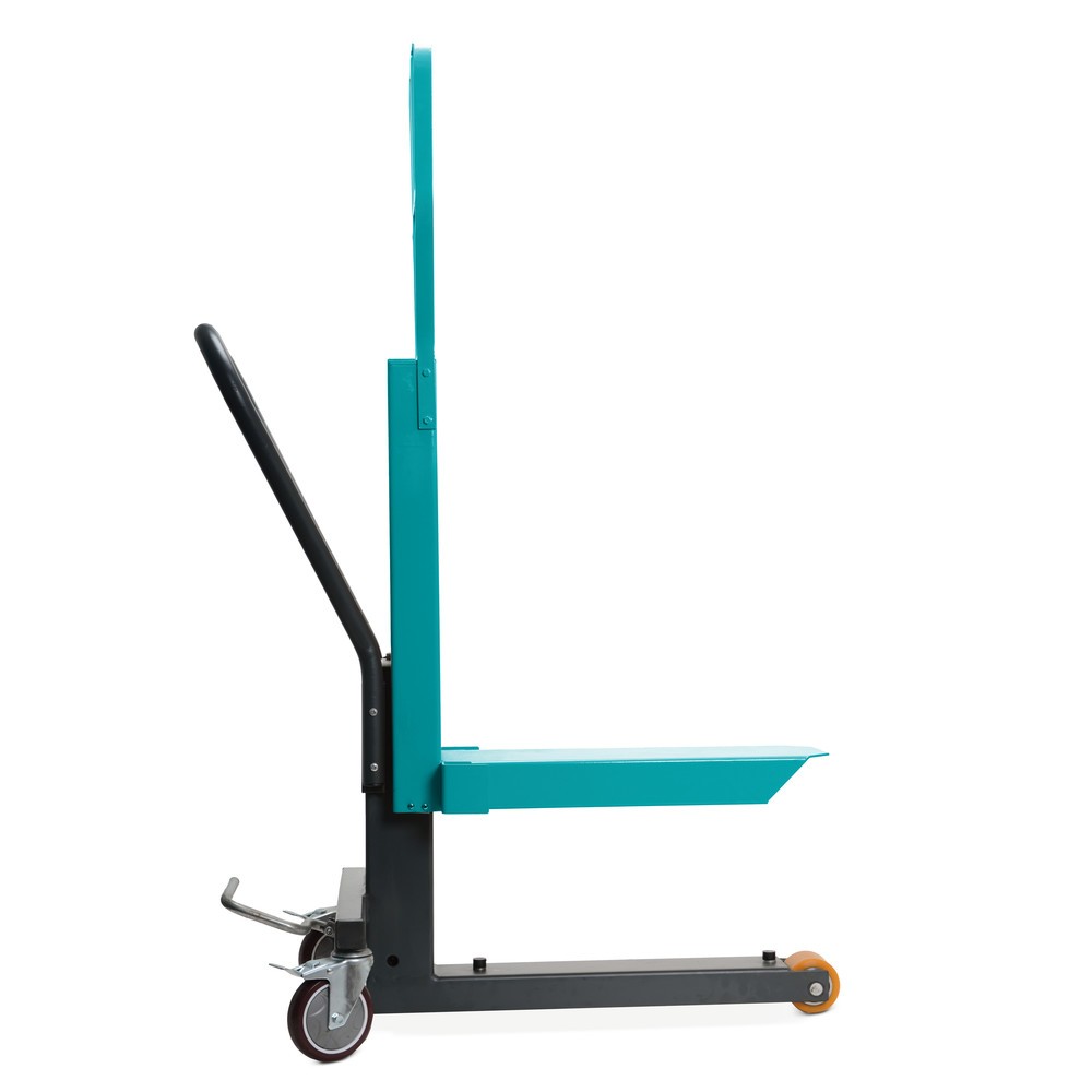 Número de imagen del producto 4: Elevador de palets expositores Ameise®, RAL 5018 azul turquesa