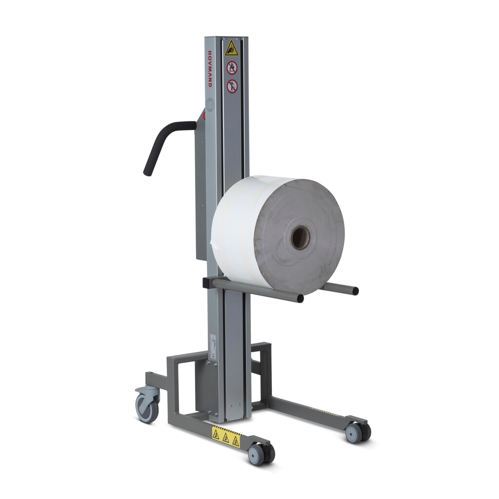 Elevador HOVMAND con espolón doble, rango de elevación 80-1.280 mm, c.c. 80 kg Número de imagen del producto 1: Elevador HOVMAND con espolón doble, rango de elevación 80-1.280 mm, c.c. 80 kg