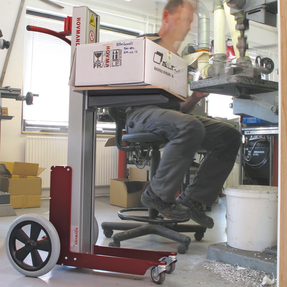 Número de imagen del producto 3: Elevador HOVMAND con plataforma de madera, rango de elevación 115-1.062 mm, c.c. 70 kg