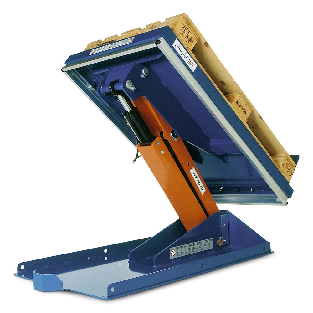 Número de imagen del producto 4: Dispositivo de inclinación de altura EdmoLift® con plataforma cerrada, carrera 235 - 820 mm, capacidad de carga 750 kg