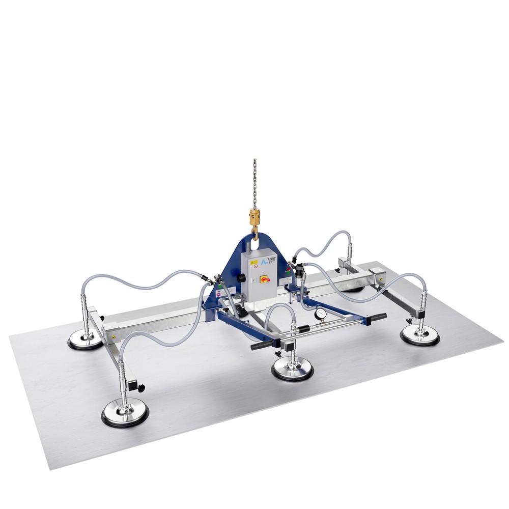 Número de imagen del producto 2: Elevador por vacío AERO-LIFT® con 4 placas de vacío, capacidad de carga 150 kg