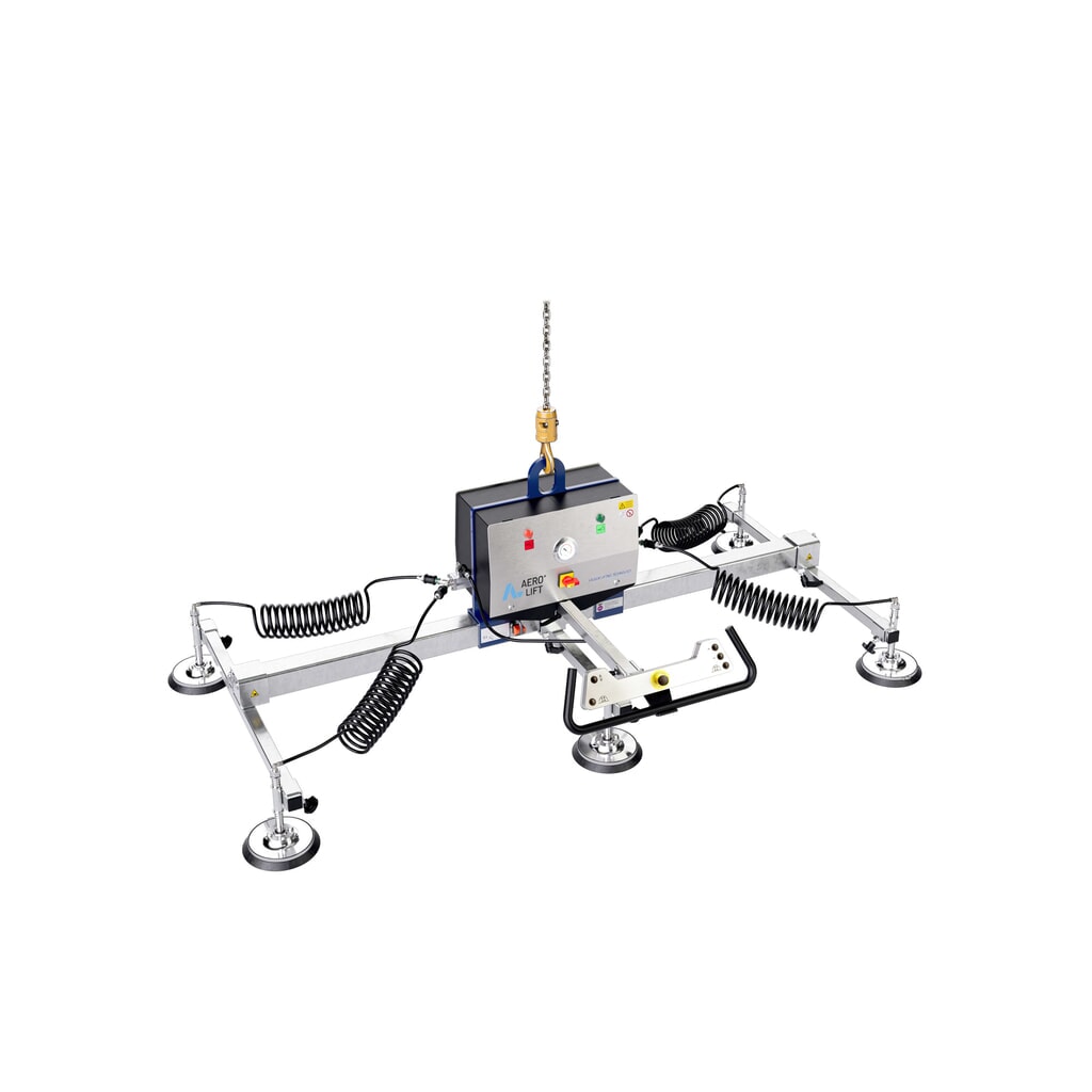 Imagen del producto: Elevador por vacío AERO-LIFT® ADVANCE con 6 placas de vacío, capacidad de carga 150 kg