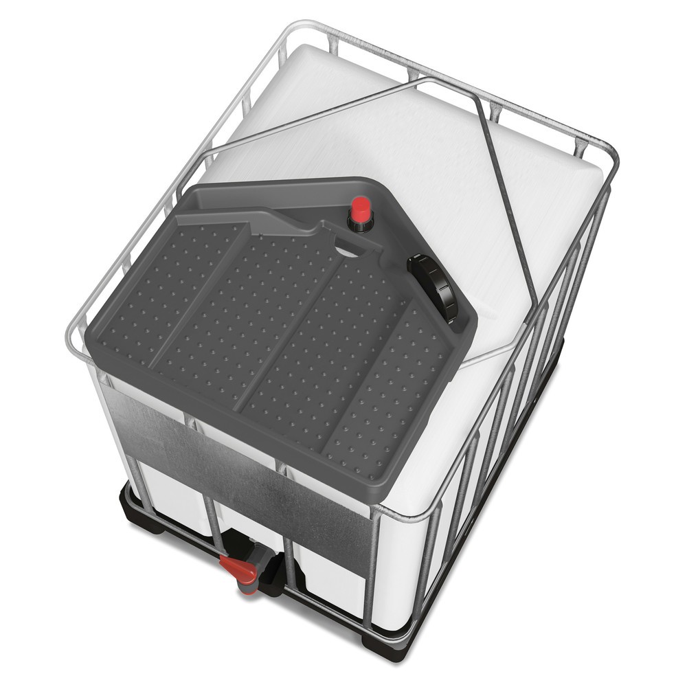 Número de imagen del producto 3: Embudo para IBC, alto H x An x F 175 x 790 x 730 mm, volumen 15 litros